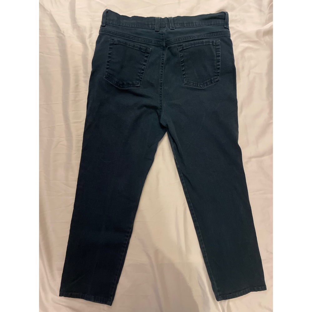 VTG Green Gloria Vanderbilt Mom Jeans